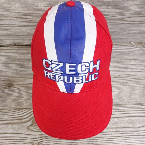 CZECH REPUBLIC TRAVEL TOURIST STRAPBACK BASEBALL HAT CAP NEW! NWT - Picture 3 of 10